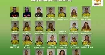 Selección Valenciana Femenina. Campeonato de España.