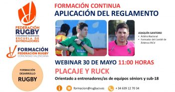 Webinar sobre la aplicación del reglamento con Joaquín Santoro